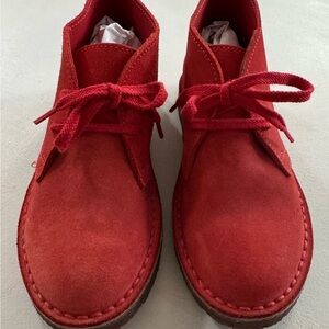 Crewcuts Red Kids Dress Shoes